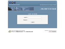 Tablet Screenshot of cdc.intercommerce.com.ph